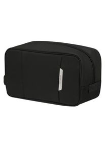 Samsonite Kulturbeutel "RESPARK Toilet Kit Toilet Pouch", schwarz, Polyester, unifarben, Taschen, Kosmetiktasche Reisekosmetiktasche Beauty-Bag mit