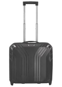 Travelite Hartschalen-Trolley "ELVAA Business-Trolley", schwarz, Polypropylen, unifarben, klassisch, Koffer, Reisegepäck Handgepäck-Koffer