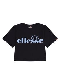 Ellesse Damen T-Shirt "SILO CROPPED TEE", schwarz, sportlich, Gr. 42, Obermaterial: 100% Baumwolle, Shirts