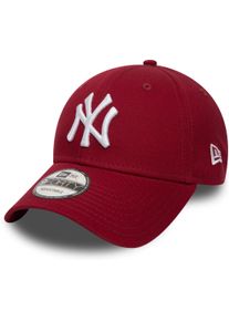 New Era Herren Baseball Cap "LEAGUE ESSENTIAL 9FORTY LEAGUE", rot, sportlich, Baumwolle, Caps