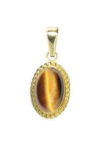 OSTSEE-SCHMUCK Damen Ketten-Anhänger "OSTSEE-SCHMUCK Anhänger Julie Anhänger Julie", 22 x 11mm, Gelbgold 333, 1.7 g, gelb, Gelbgold 333,
