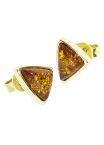 OSTSEE-SCHMUCK Damen Paar Ohrstecker "OSTSEE-SCHMUCK Ohrstecker Malou Ohrstecker Malou", 10 x 8mm, Gelbgold 333, gelb, Gelbgold 333, Ohrringe
