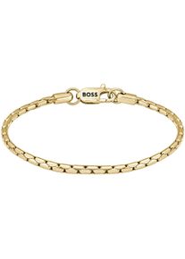 BOSS Herren Armband "EVAN, 1580605M, 1580606M", M, Edelstahl, gold, Edelstahl, Armbänder