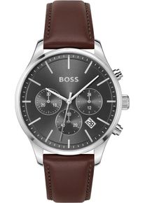 BOSS Herren Chronograph "AVERY", braun, Armbanduhren, Quarzuhr, Herrenuhr, Armbanduhr, Stoppfunktion, Edelstahlarmband