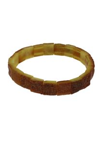 OSTSEE-SCHMUCK Damen Armband "OSTSEE-SCHMUCK Armband matt Armband matt", 19cm, Bernstein, braun, Bernstein, Armbänder