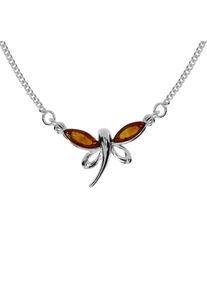 OSTSEE-SCHMUCK Damen Collier "OSTSEE-SCHMUCK Collier Schmetterling Collier Schmetterling", 42cm, Silber 925 (Sterlingsilber), L: 42cm, silber, Silber