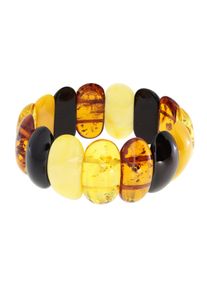 OSTSEE-SCHMUCK Damen Armband "OSTSEE-SCHMUCK Armband Lissa Armband Lissa", 19cm, Bernstein, braun, Bernstein, Armbänder