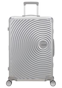 Hartschalen-Trolley "SOUNDBOX ALU, verschiedene Größen und Farben", American Tourister, silber, Aluminium, Koffer, Hartschalen-Koffer zwei