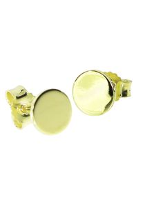 OSTSEE-SCHMUCK Damen Paar Ohrstecker "OSTSEE-SCHMUCK Ohrstecker Liva Ohrstecker Liva", 6mm rund, Gelbgold 333, gelb, Gelbgold 333, Ohrringe