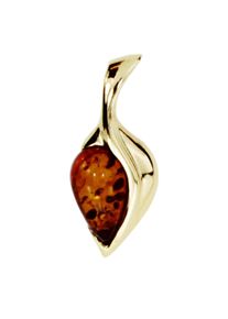 OSTSEE-SCHMUCK Damen Ketten-Anhänger "OSTSEE-SCHMUCK Anhänger Ires Anhänger Ires", 21 x 9mm, Gelbgold 375, 1.4 g, gelb, Gelbgold 375, Schmuckanhänger