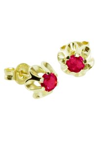 OSTSEE-SCHMUCK Damen Paar Ohrstecker "OSTSEE-SCHMUCK Ohrstecker Pia 4 mm Ohrstecker Pia 4 mm", 8 x 8mm, Gelbgold 333, gelb, Gelbgold 333, Ohrringe