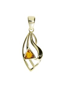 OSTSEE-SCHMUCK Damen Ketten-Anhänger "OSTSEE-SCHMUCK Anhänger Sadie 29 mm Anhänger Sadie 29 mm", 29 x 10mm, Gelbgold 585, 1.7 g, gelb, Gelbgold 585,