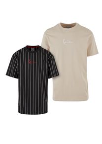 Karl Kani Herren T-Shirt "Karl Kani Herren", schwarz-weiß, casual, Gr. XS, gestreift, 100% Baumwolle, Shirts