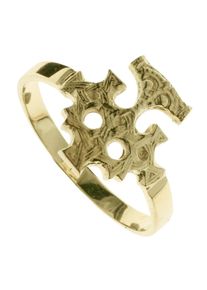 OSTSEE-SCHMUCK Damen Fingerring "OSTSEE-SCHMUCK Ring Hiddensee Ring Hiddensee", Gr. 58 (18,5), Gelbgold 333, gold, Gelbgold 333, Fingerringe
