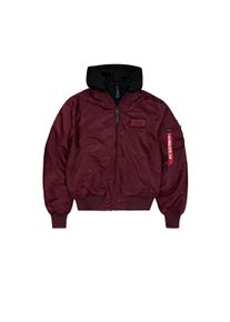 Herren Bomberjacke "Alpha Industries Men - Bomber Jackets MA-1 D-Tec", rot, Gr. XL, Alpha Industries, Obermaterial: 100% Nylon, Futter: 100% Nylon,