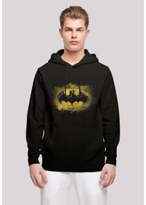 F4NT4STIC Herren Kapuzenpullover "DC Comics Batman Logo", schwarz, casual, Gr. S, Obermaterial: 50% Baumwolle, 50% Polyester, Pullover, Print