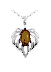 OSTSEE-SCHMUCK Damen Kette mit Anhänger "OSTSEE-SCHMUCK Kette mit Anhänger Fabina", 42cm, Silber 925 (Sterlingsilber), L: 42cm, silber, Silber 925