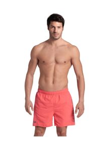 arena Herren Badeshorts "FUNDAMENTALS arena LOGO BOXER R", rot, sportlich, Gr. XXL, Obermaterial: 100% Polyester, Badehosen