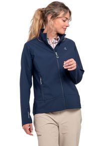 Schöffel SCHÖFFEL Damen Softshelljacke "Softshell Jk Style Mirusha WMS", blau, sportlich, Gr. 38, Obermaterial: 100% Polyester. Futter: 100% Polyester,