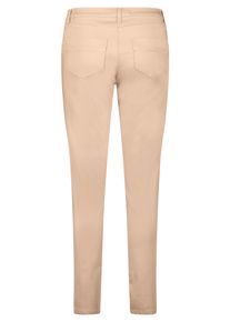Betty Barclay Damen Stoffhose "Betty Barclay Casual-Hose Slim Fit", beige, casual, Gr. 40, Obermaterial: 64% Baumwolle, 33% Polyester, 3% Elasthan.,