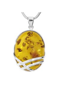 OSTSEE-SCHMUCK Damen Kette mit Anhänger "OSTSEE-SCHMUCK Kette mit Anhänger Hedra Kette mit Anhänger Hedra", 42cm, Silber 925 (Sterlingsilber), L: