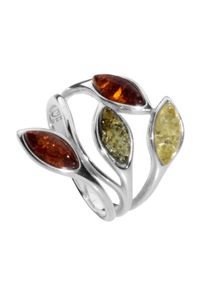 OSTSEE-SCHMUCK Damen Fingerring "OSTSEE-SCHMUCK Ring Smilla-Lotta Ring Smilla-Lotta", Gr. 52 (16,6), Silber 925 (Sterlingsilber), silber, Silber 925