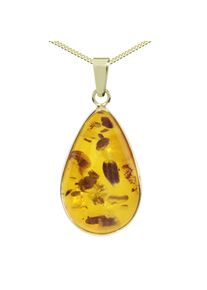 OSTSEE-SCHMUCK Damen Kette mit Anhänger "OSTSEE-SCHMUCK Kette mit Anhänger Classic 21x14", 42cm, Gelbgold 333, L: 42cm, gold, Gelbgold 333, Halsketten