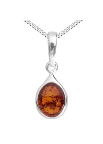 OSTSEE-SCHMUCK Damen Kette mit Anhänger "OSTSEE-SCHMUCK Kette mit Anhänger Canissa", 42cm, Silber 925 (Sterlingsilber), L: 42cm, silber, Silber 925