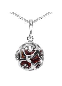 OSTSEE-SCHMUCK Damen Kette mit Anhänger "OSTSEE-SCHMUCK Kette mit Anhänger Svenja", 45cm, Silber 925 (Sterlingsilber), L: 42cm, silber, Silber 925