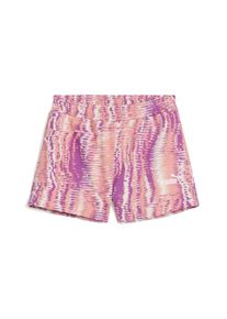 Puma Kinder Sporthose "Essentials Nature 2.0 Shorts Mädchen", pink, Gr. 152, mehrfarbig, Obermaterial: 32% Polyester, 68% Baumwolle; Taschenfutter: