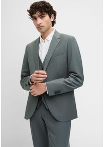 Cinque Herren Anzugsakko "CIMONOPOLI_S", grün, casual, Gr. 110, unifarben, Web, Obermaterial: 53% Polyester, 43% Schurwolle, 4% Elasthan, Sakkos