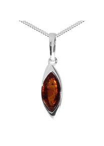 OSTSEE-SCHMUCK Damen Kette mit Anhänger "OSTSEE-SCHMUCK Kette mit Anhänger Tonje Kette mit Anhänger Tonje", 45cm, Silber 925 (Sterlingsilber), L: