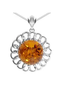 OSTSEE-SCHMUCK Damen Kette mit Anhänger "OSTSEE-SCHMUCK Kette mit Anhänger Naomi Kette mit Anhänger Naomi", 42cm, Silber 925 (Sterlingsilber), L: