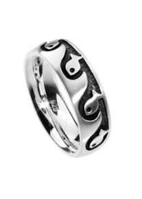 OSTSEE-SCHMUCK Damen Fingerring "OSTSEE-SCHMUCK Ring Fisch Ring Fisch", Gr. 60 (19,1), Silber 925 (Sterlingsilber), silber, Silber 925