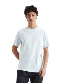 Marc O'Polo Herren T-Shirt "aus reiner Bio-Baumwolle"skyway blau, Gr. XL, MARC O'POLO DENIM, unifarben, Obermaterial: 100% Baumwolle, Shirts