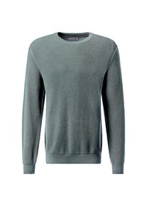 Pierre Cardin Herren Rundhalspullover, blau, casual, Gr. XL, Strick, Obermaterial: 75% Baumwolle, 25% Polyamid, Pullover, mit Struktur