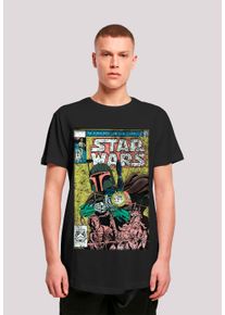 F4NT4STIC Herren T-Shirt "Star Wars Boba Fett Comic", schwarz, casual, Gr. XXL, Obermaterial: 100% Baumwolle, Shirts, Print