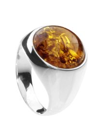 OSTSEE-SCHMUCK Damen Fingerring "OSTSEE-SCHMUCK Ring Classic 14 mm Ring Classic 14 mm", Gr. 52 (16,6), Silber 925 (Sterlingsilber), silber, Silber