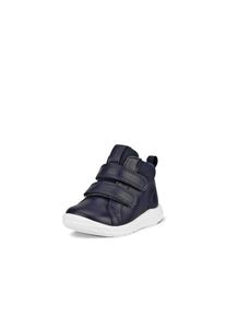 Ecco Kinder Lauflernschuh "SP.1 LITE", Gr. 23, blau, Leder, Textil, casual, Schuhe, Klettschuh, High Top Sneaker mit wasserdichter GORE-TEX Membrane