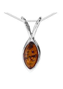 OSTSEE-SCHMUCK Damen Kette mit Anhänger "OSTSEE-SCHMUCK Kette mit Anhänger Radka Kette mit Anhänger Radka", 40cm, Silber 925 (Sterlingsilber), L: