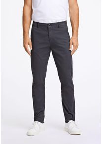 LINDBERGH Herren Chinos "LINDBERGH Chino, Chinos", schwarz, Gr. 33, Oberstoff: 98% Baumwolle, 2% Elasthan, Hosen