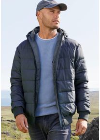 John Devin Herren Steppjacke, blau, casual, Gr. M, unifarben, Web, Obermaterial: 100% Polyester. Futter: 100% Polyester. Wattierung: 100% Polyester,