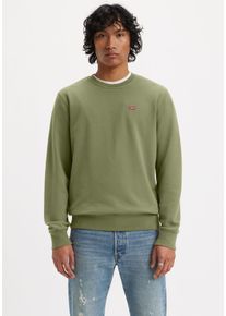 Levi's LEVI'S Herren Sweatshirt "SWEATSHIRT NEW ORIGINAL CREW", grün, casual, Gr. L, Sweatware, Obermaterial: 100% Baumwolle, Sweatshirts