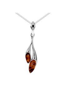 OSTSEE-SCHMUCK Damen Kette mit Anhänger "OSTSEE-SCHMUCK Kette mit Anhänger Malene", 42cm, Silber 925 (Sterlingsilber), L: 42cm, silber, Silber 925