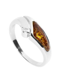 OSTSEE-SCHMUCK Damen Fingerring "OSTSEE-SCHMUCK Ring Agneta Ring Agneta", Gr. 58 (18,5), Silber 925 (Sterlingsilber), silber, Silber 925