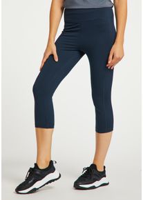 Joy Sportswear Damen Funktionstights, blau, sportlich, Gr. 46, Obermaterial: 90% Polyester, 10% Elasthan, Hosen