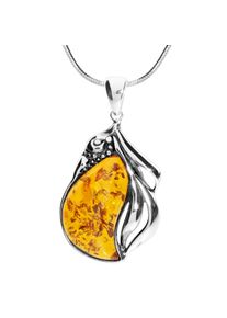OSTSEE-SCHMUCK Damen Kette mit Anhänger "OSTSEE-SCHMUCK Kette mit Anhänger Janne Kette mit Anhänger Janne", 45cm, Silber 925 (Sterlingsilber), L: