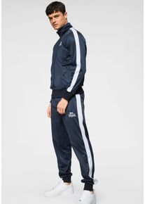 Lonsdale Herren Trainingsanzug "PEMBER", blau, sportlich, Gr. L, unifarben, Obermaterial: 100% Polyester, Sportanzüge