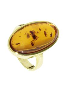 OSTSEE-SCHMUCK Damen Fingerring "OSTSEE-SCHMUCK Ring Wibke Ring Wibke", Gr. 62 (19,7), Gelbgold 333, gold, Gelbgold 333, Fingerringe