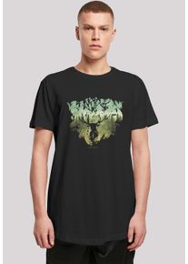 F4NT4STIC Herren T-Shirt "Harry Potter Magical Forest", schwarz, casual, Gr. XXL, Obermaterial: 100% Baumwolle, Shirts, Print